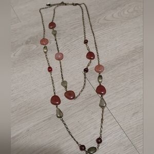 Elegant Multi-Color Beaded Necklace
